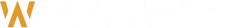 Wealthspire logo white.
