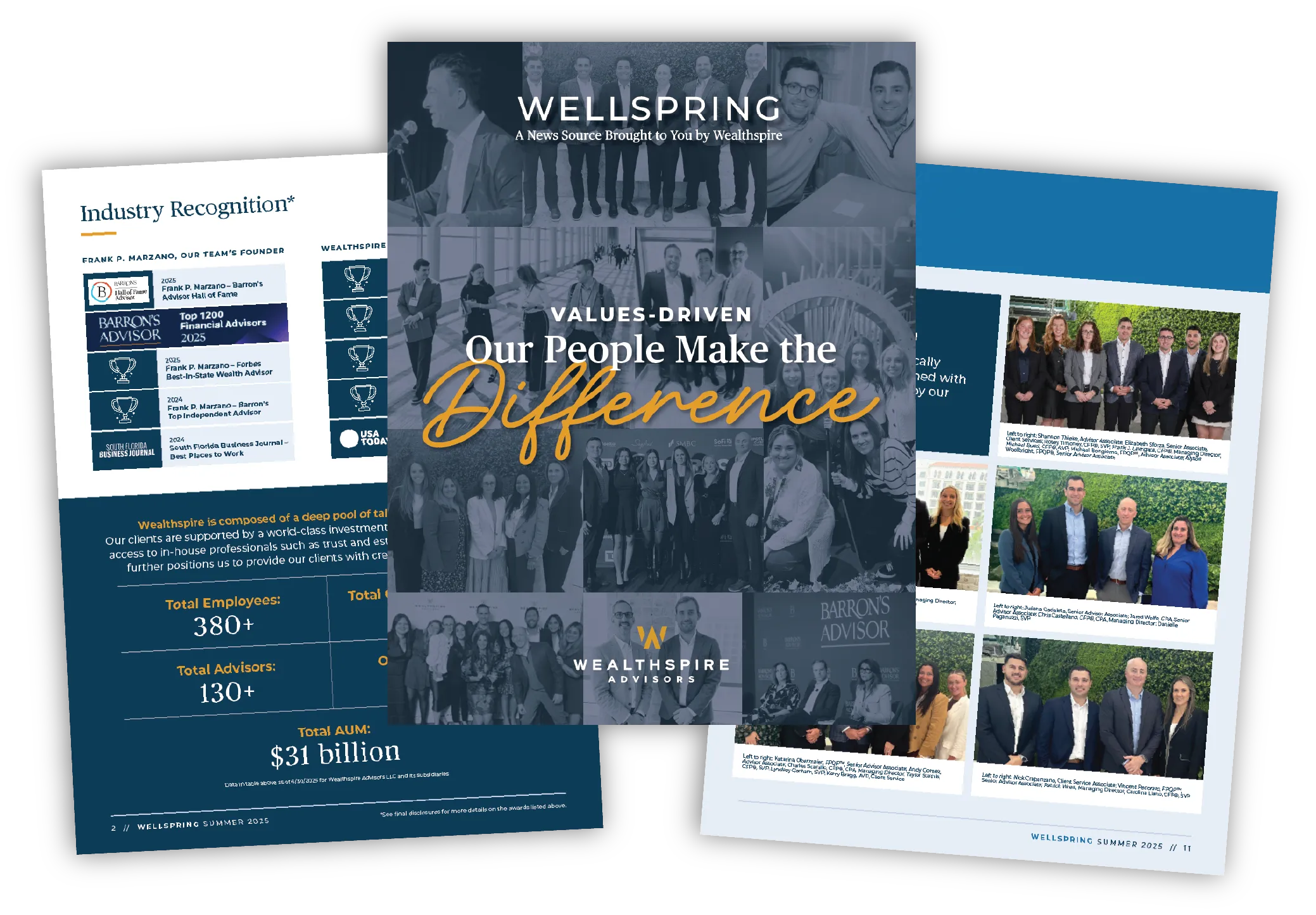 Wellspring August 2025 cover pages
